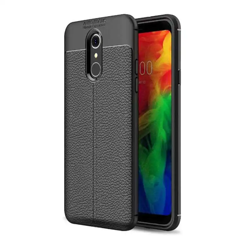 Joomer Личи узор Ударопрочный Мягкий 5 &quotдля LG Q7 чехол для сотовый Чехол телефона