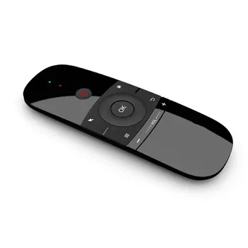 

W1 Remote Keyboard Wireless 2.4G Fly Air Mouse Rechargeble Gyroscope Mini Remote Control For Android TV Box Mini PC TV PK MX3