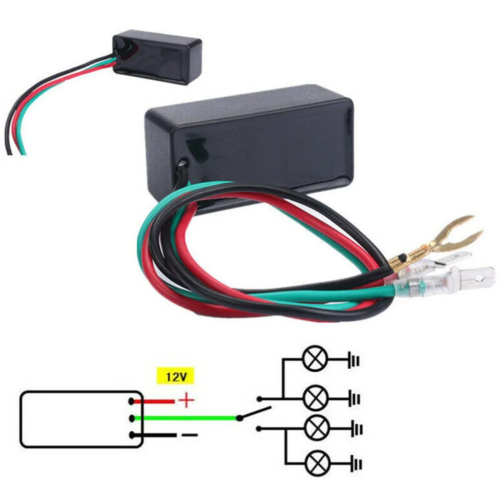 12V мотоцикл мигалка реле 3 контакты светодиодный поворотник светильник индикатор