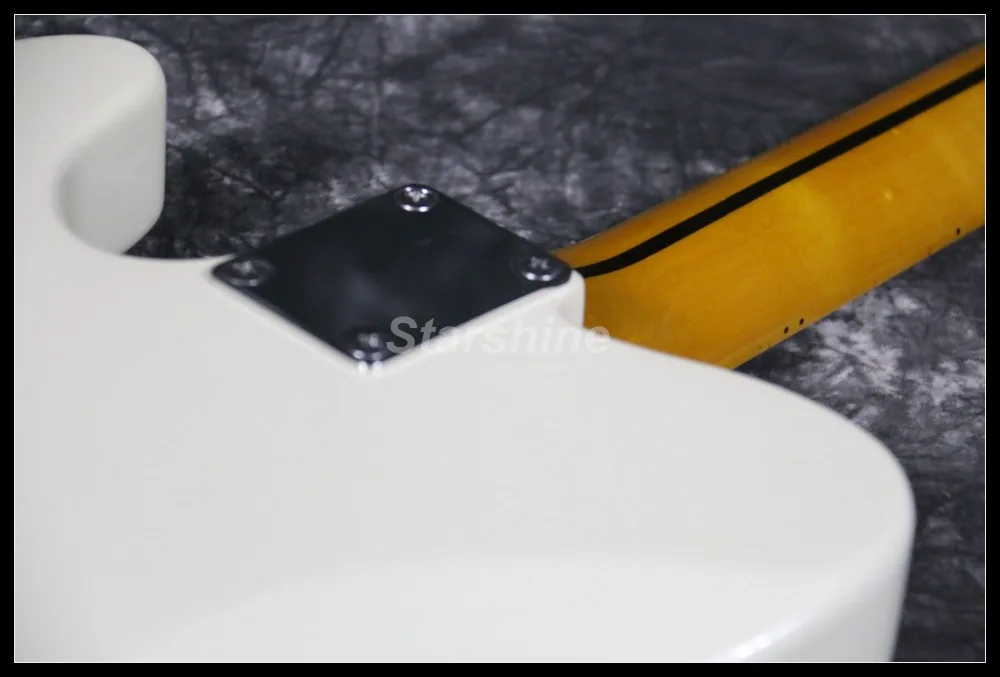 TL Электрогитара T-ER2 мост бигсби черный Pickguard BigHead белый