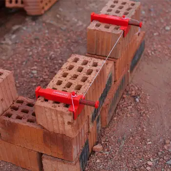 

2pcs Wire Drawer Bricklaying Tool Fixer for Building Fixer for Building Construction Fixture Brickwork Bricklayer Bricklaying