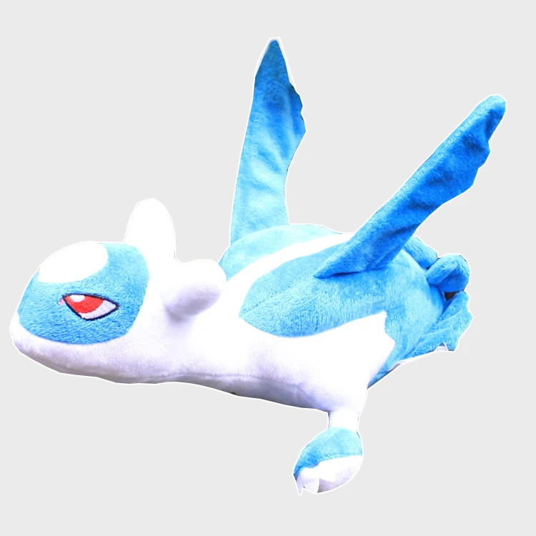 Плюшевые игрушки Красный Latias синий Latios Мягкая кукла аниме мультфильм игрушка около 30 см/12"