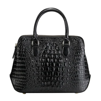 

Ladies Leather Handbag Fashion Crocodile Pattern Shoulder Crossbody