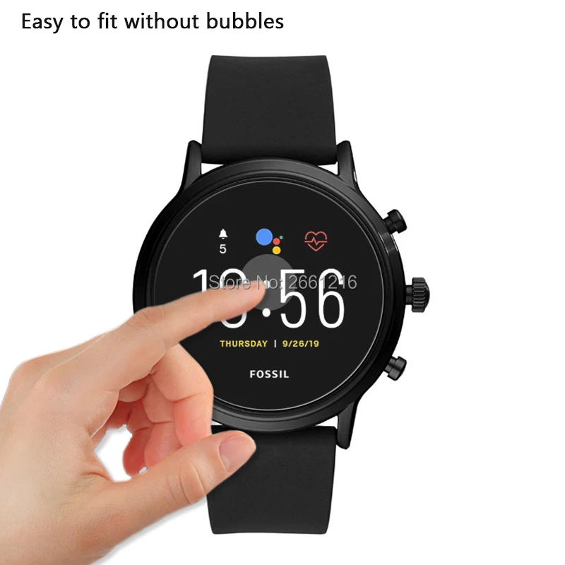 Для Fossil Gen 5 Carlyle HR закаленное стекло 9H 2.5D Премиум Защитная пленка для экрана для Fossil Gen 5 Carlyle HR спортивные Смарт-часы