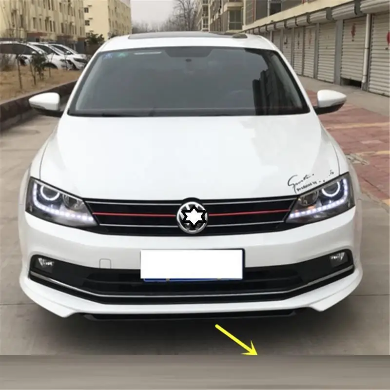 Модификация бампера литье стиль автомобильные аксессуары протектор Coche Стайлинг молдинги 15 16 17 18 для Volkswagen Sagitar - Цвет: MODEL A