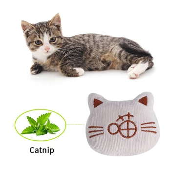 

Plush Catnip Toys Catnip Cat Toys Cat Grinding Catnip Toys Claws Thumb Biting Cat Mint For Cats Teeth Toys Pet Supplies
