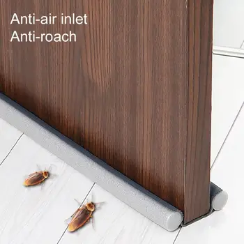 

93CM Sponge Sealing Strips For Door Bottom Seal Sealant Security Wooden Tape Door Dust Plug Weather Strip Soundproofing Studio