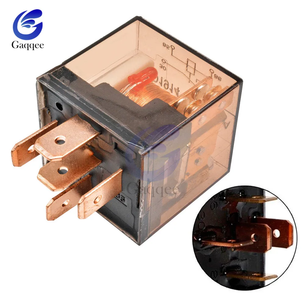 Реле транспортного средства Shield 12V 100A 5 контактный водонепроницаемый релейный
