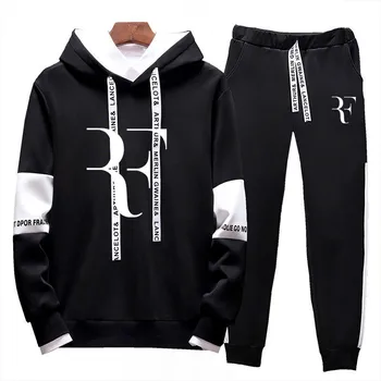 

2020 men's autumn and winter Hooded Sweatshirt + men's hooded suit