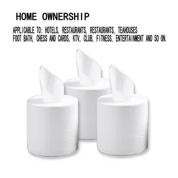 

1/3pcs Paper Towels Hollow Replacement Roll Paper Print Interesting Soft Toilet Paper Table Napkin Home Kitchen Paper Tissue