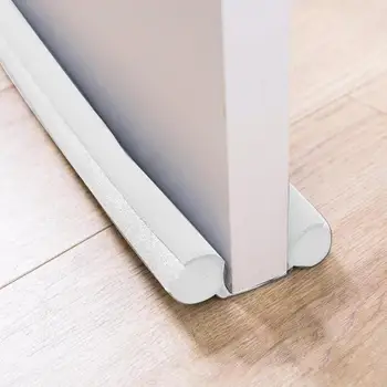 

1Pc 93cm Flexible Self-adhesive Door Bottom Sealing Strip Soundproofing Windproof Dustproof Glass Door and Window Sealing Strip