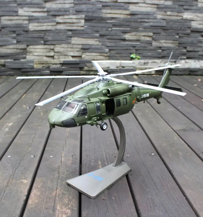 AF1 1/72 масштаб военная модель игрушки Харбин Z-20 Zhi-20 Средний Лифт вертолет литой металлический самолет модель игрушка для коллекции, подарок