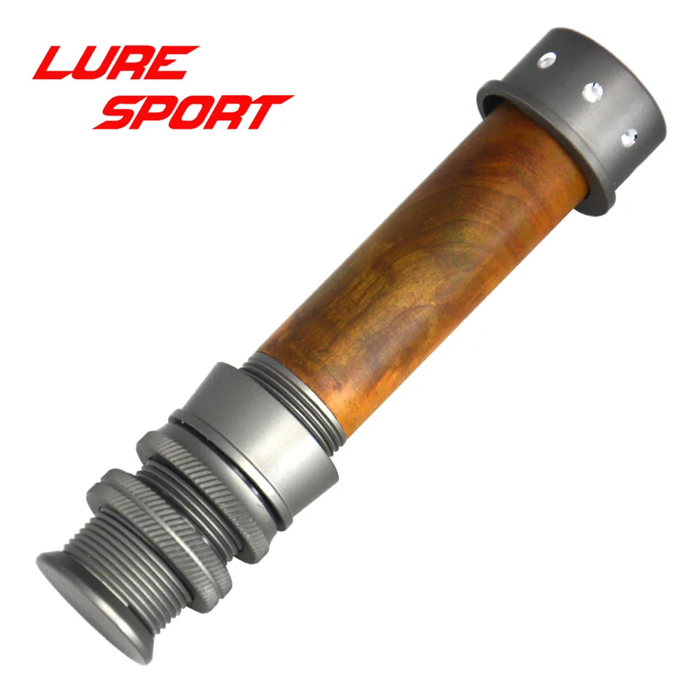 LureSport алюминиевая нахлыстовая катушка для древесины Размеры 10 мм матовая серая