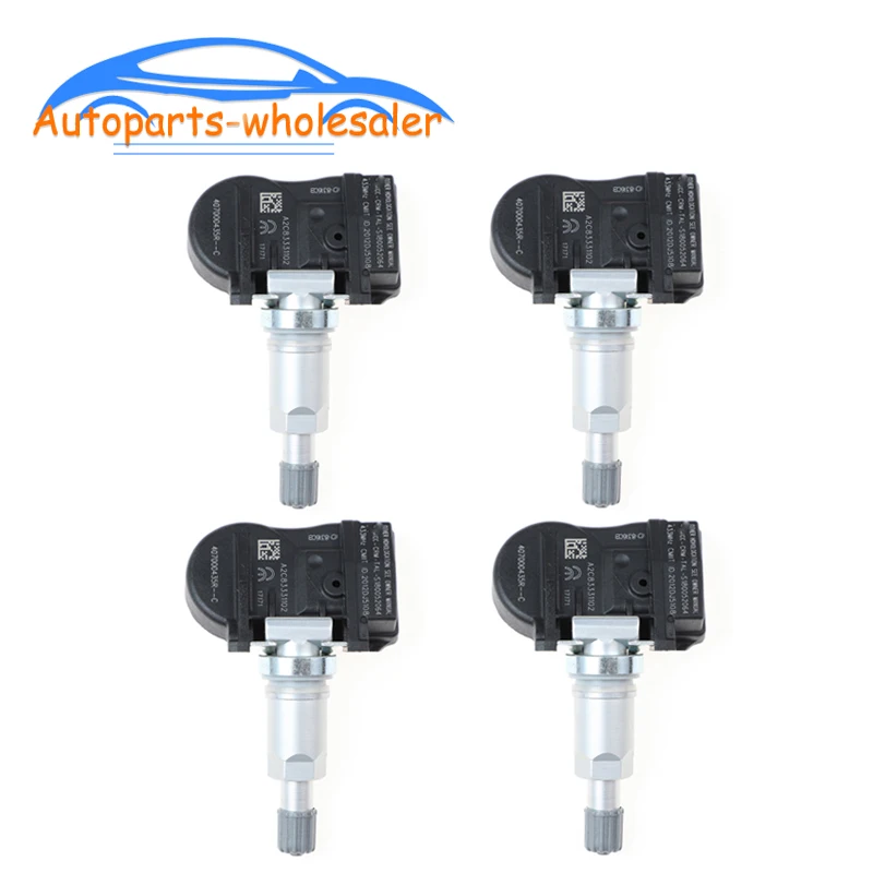 

4 PCS 40700-0435R 407000435R S180052064Z TPMS Tire Pressure Sensor 433MHZ For Renault Megane Laguna Fluence Latitude Scenic Zoe