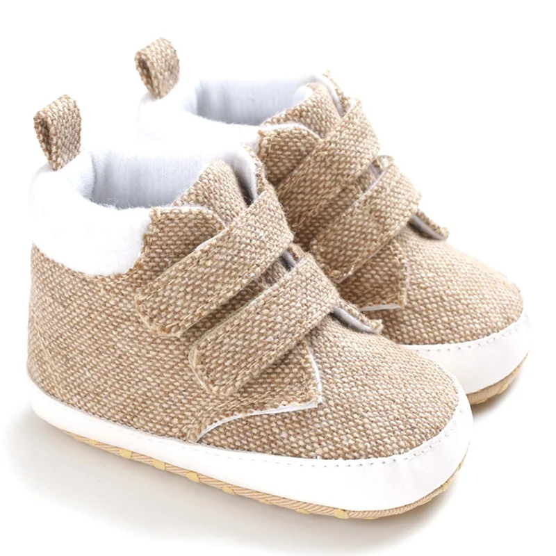 Новая обувь для маленьких мальчиков повседневные Мягкие Нескользящие ботинки на мягкой подошве мокасины на шнуровке для новорожденных; сезон осень-зима - Цвет: K