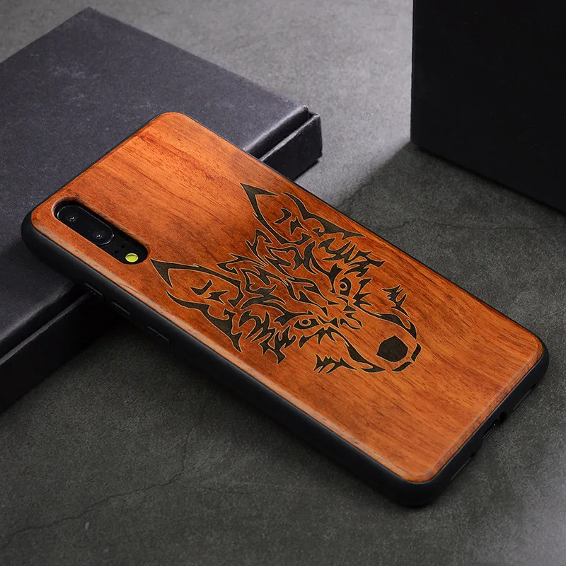 Деревянный чехол P30 для huawei P30 Lite, роскошный деревянный чехол P30 Pro, силиконовый чехол P20 Lite, чехол для huawei P20 Pro, чехол P30Lite Funda