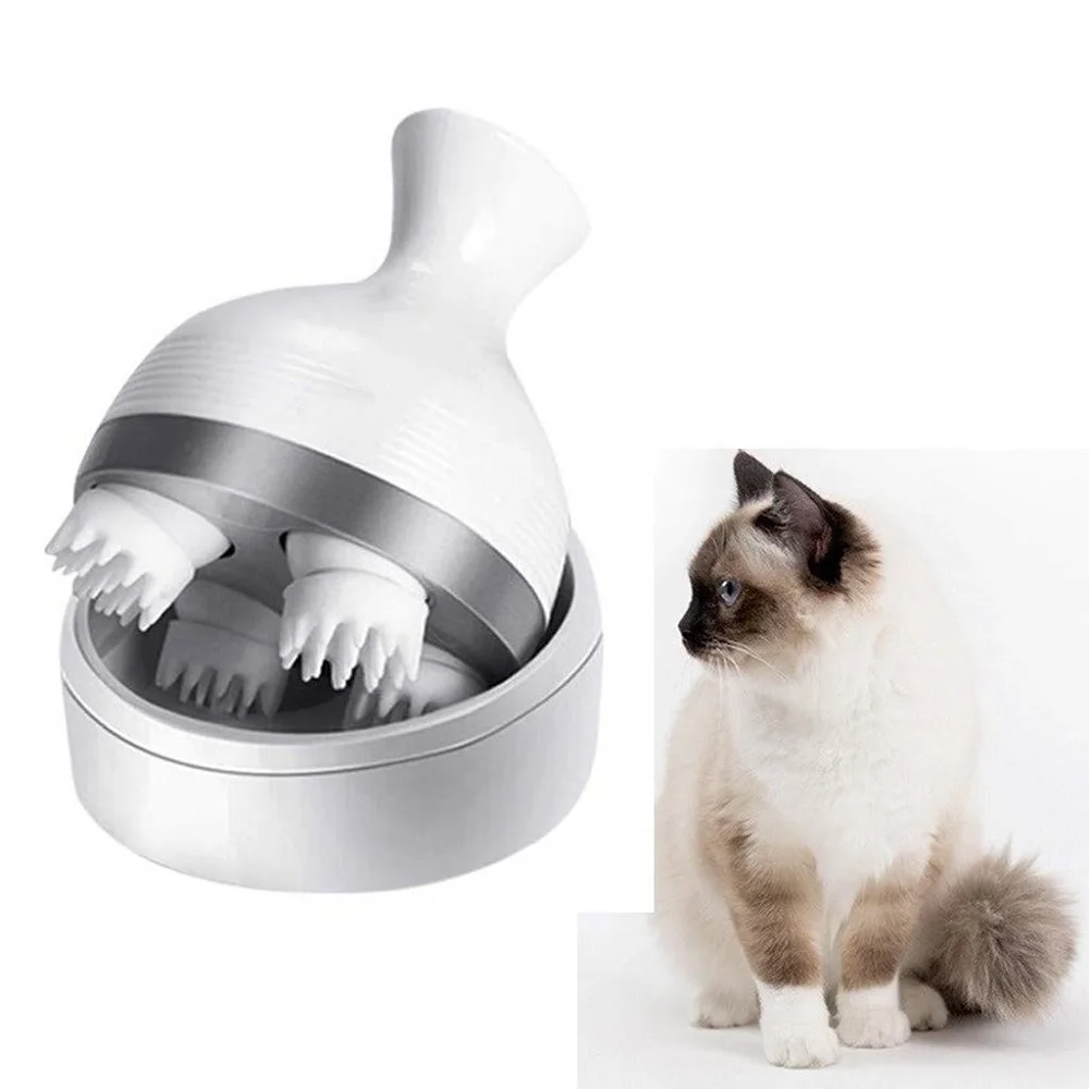 Electric Head Massager Multifunctional Pet Cat Dog Massager Vibrating