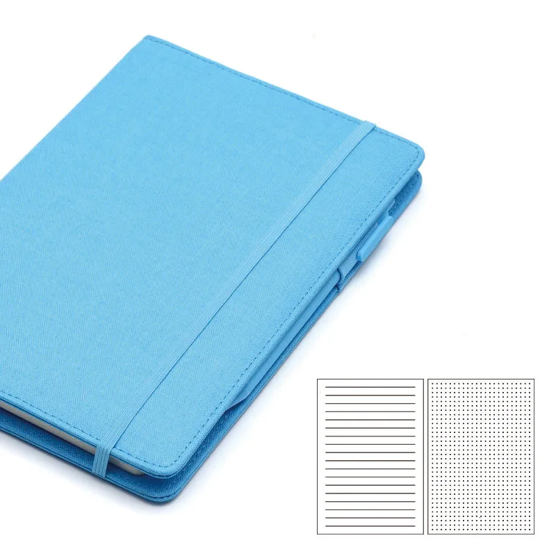 Синий Xiaomi Mijia Youpin Memory notebook набор бизнес-Конференции Подарок 80 г Daolin бумажная офисная обучающая портативная ручка для заметок канцелярские принадлежности - Цвет: Синий