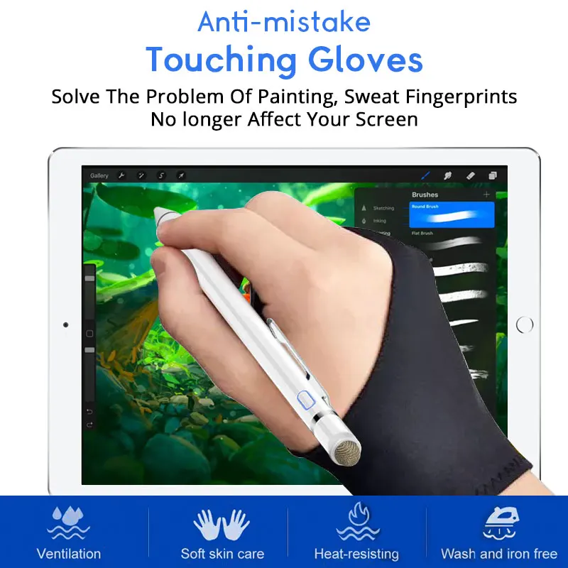 Активный стилус для ipad Pro 12,9 9,7 10,5 дюймов Air Mini 5 планшет емкостный стилус Карандаш для iPhone Xiaomi huawei samsung