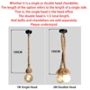 Retro Hemp Rope Pendant Light AC90-260V Vintage E27 LED Light Bulb Pendant Lamp Industrial Lamp Loft Home For Decor HangLamp ► Photo 2/6