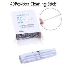40 шт./кор. ватные тампоны влажные шт. пропитанная спиртом хлопковая ткань тампоны Двойные головки и очистили кожу чистой палкой