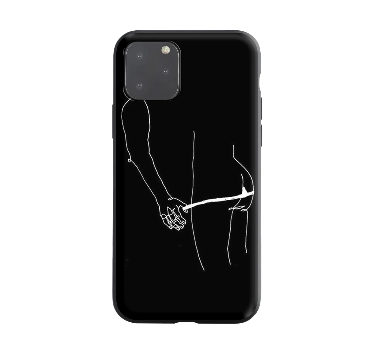 Минималистичный силиконовый чехол для Apple iPhone 12 Mini 11 Pro XS X XR Max 8 7 6S 6 Plus SE 5S|Бамперы| |