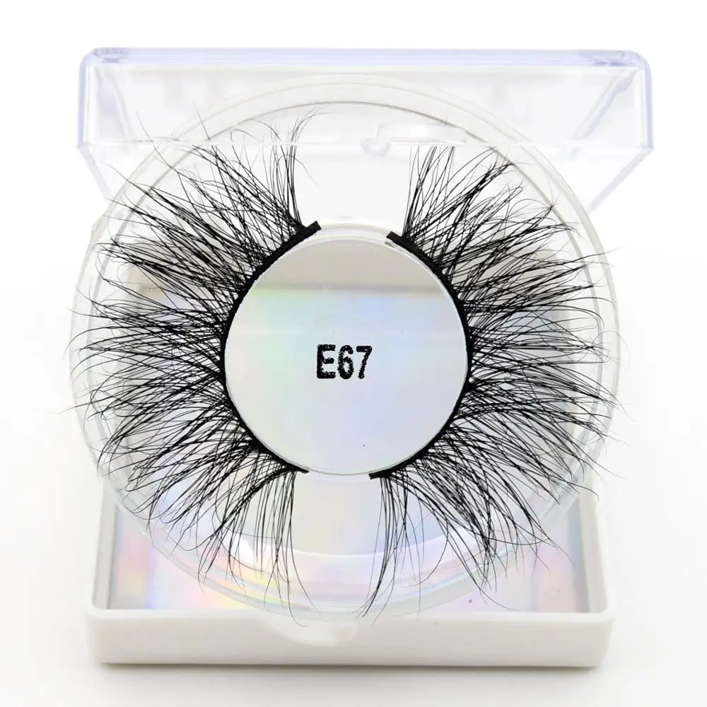 Visofree 5D Mink Eyelashes 25mm Lashes Natural False Soft Fake Extension Makeup Wholesale | Красота и здоровье