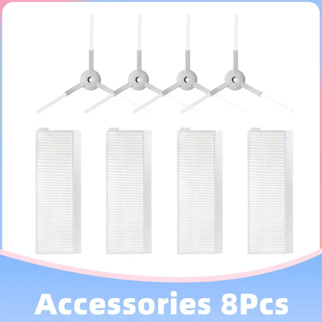 Replacement Main Side Brush Cover Hepa Filter Mop for Xiaomi Mijia Mi Robot Vacuum-Mop Essential G1 MJSTG1 Cleaner Skv4136gl Set J