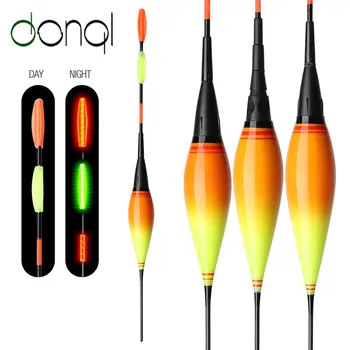 

DONQL 1PCS Nano Diving Light Led Electronic Fishing Light Short Float Luminous Fish Standard Floating Battery x2 Fishing Gear