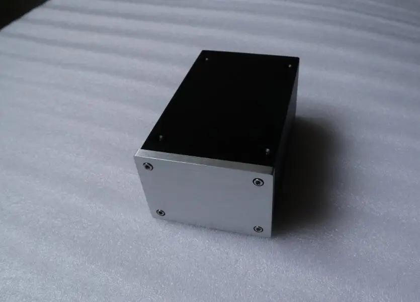 Full aluminum HIFI audio PSU chassis 1070 amplifier enclosure mini desktop box dac case