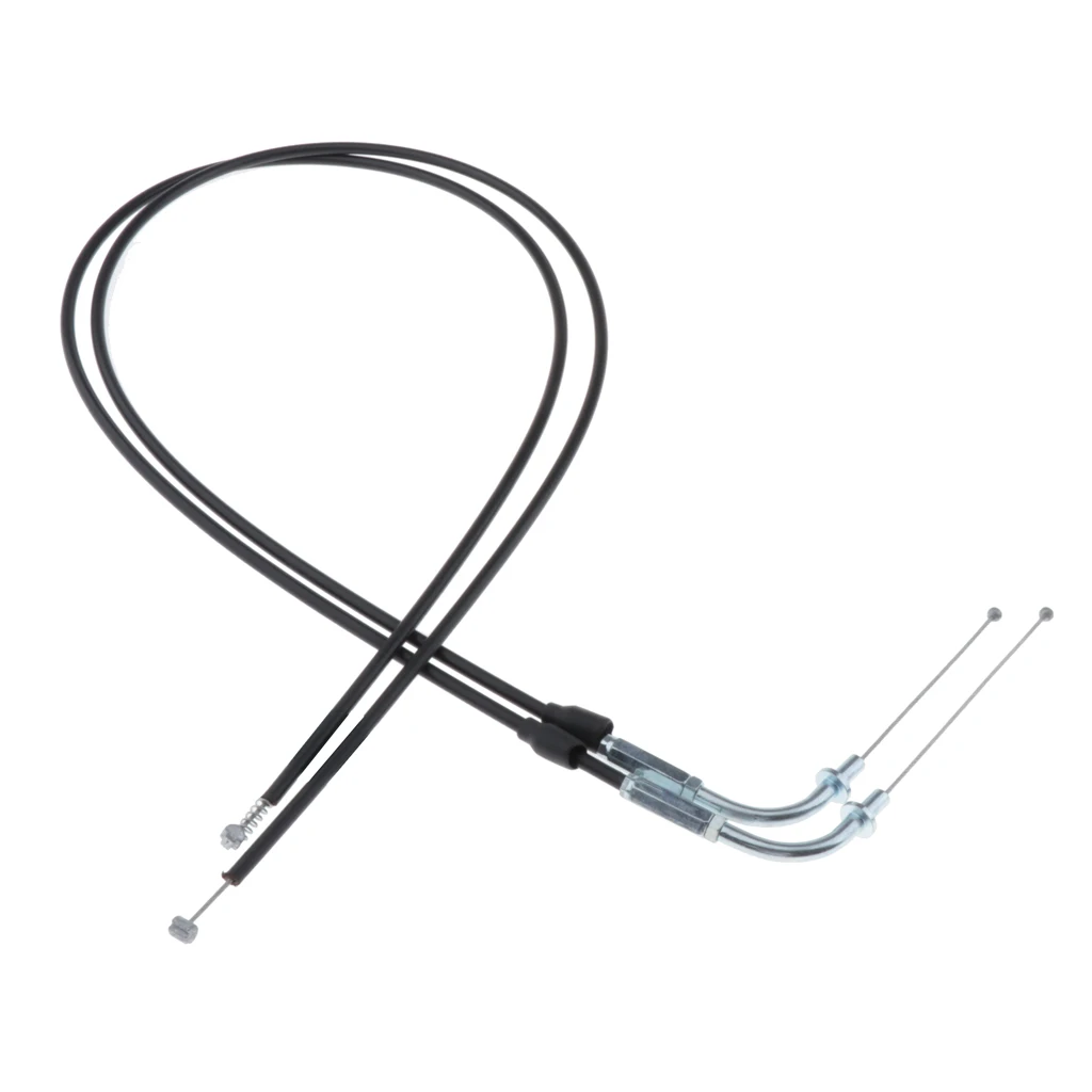 2pcs Motorcycle Throttle Cable Line Assembly for Harley Sportster XL1200 XL883 1200 883, 90cm 35.5