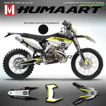 

HUMAART Off Road Graphics Sticker Deco Kit for Husqvarna FE250 FE350 FE450 FE501 TE TC FC 125 250 300 350 450 2014 2015 2016, 3M