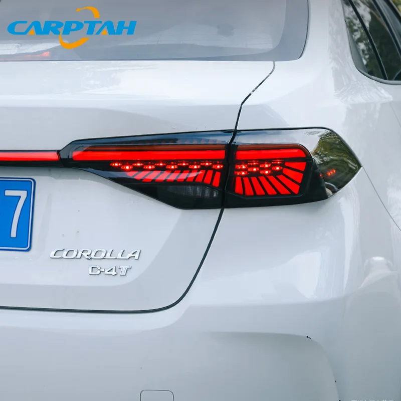 US $390.00 Car LED Taillight Tail Light For Toyota Corolla LLEXLE US 2019 2020 Rear Running Lamp Brake Reverse Dynamic Turn Signal