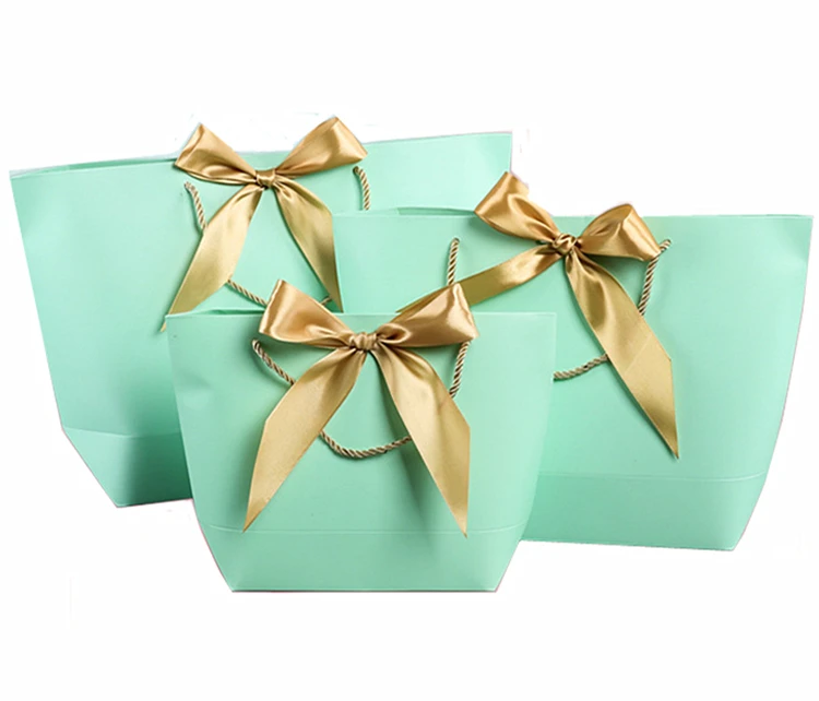Большой размер Золотой подарок коробка для пижам одежда книги упаковка золотая ручка бумажная коробка сумки Подарочный пакет из крафт-бумаги с ручками Dec
