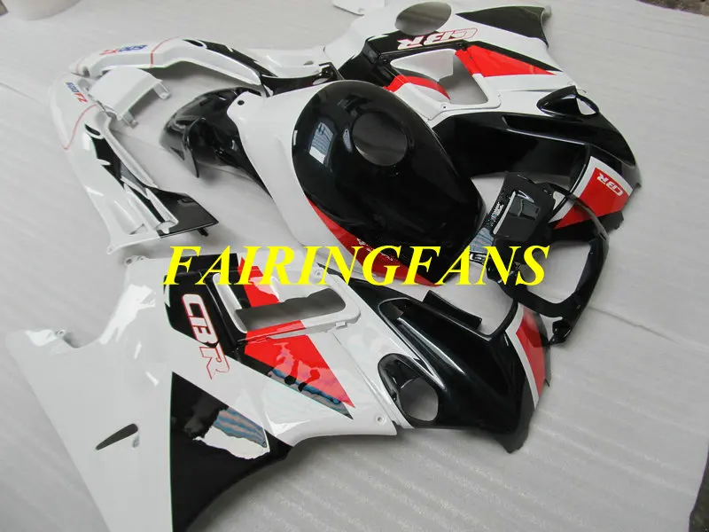 Изготовленный На Заказ обтекатель комплект для HONDA CBR600F2 91 92 93 94 CBR 600 F2 CBR 600F2 CBR600 1991 1994 чернобелый обтекатель части+ подарки HS16