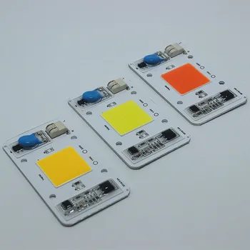 

50W welding-free light source High luminous efficiency LED integrated lamp beads 110/220V high-voltage driver-free light source