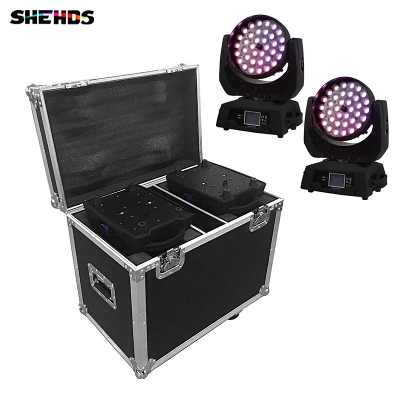 F светильник чехол с 19x15 Вт RGBW Led Moving Head Zoom Lyre 36x18 Вт Wash Stgae светильник RGBWA UV 6в1 DMX DJ Disco 36x12 Вт 4в1 Прополка