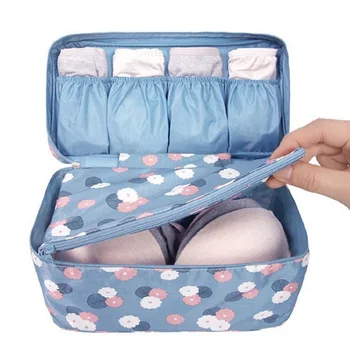 

New Makeup Bag Travel Bra Underwear Organizer Bag Cosmetic Daily Supplies Toiletries Storage Bra Bag case hot