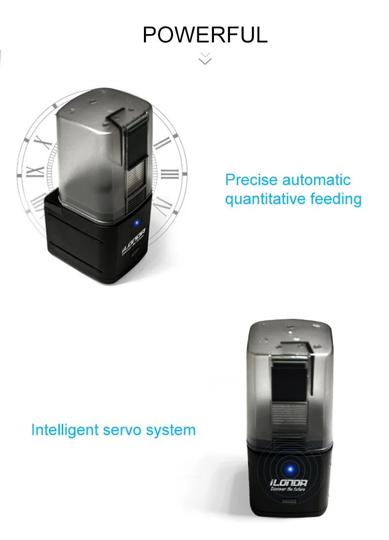 Wifi Wireless Intelligent Remote Control Fish Tank Food Dispenser Aquarium Fish Feeder
