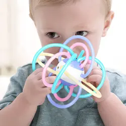 Детские зубы молярные игрушки ABS Molars шарик Manhattan культивировать восприятия зубов Макарон шлифовальный шар для детей 0-12 месяцев 2019