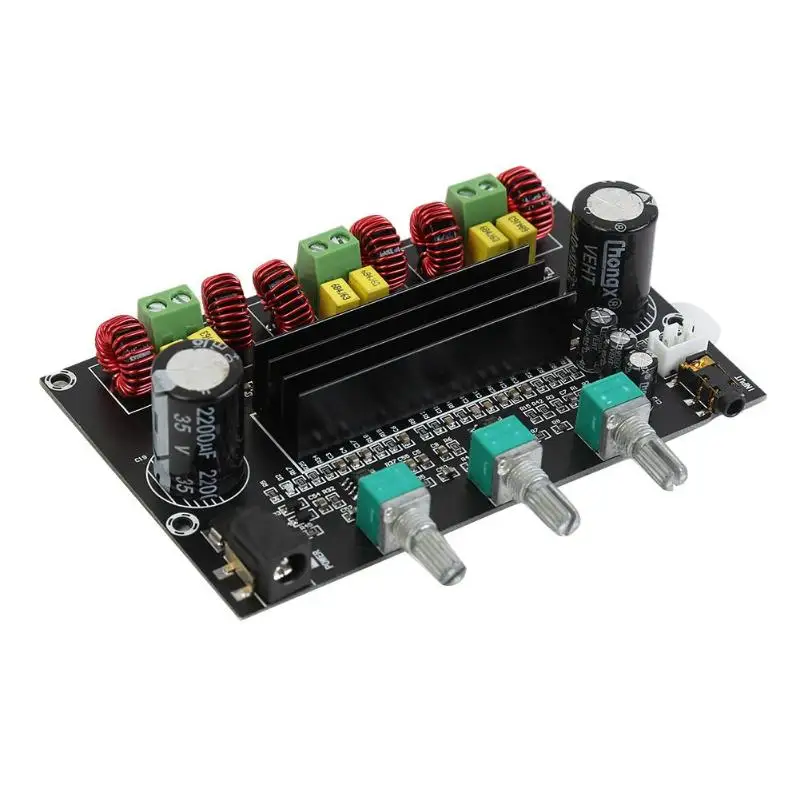 TPA3116D2 сабвуфер 80Wx2+ 100 Вт DC24V 14-100 кГц 2,1 канальный цифровой аудио усилитель плата канала усиленная версия