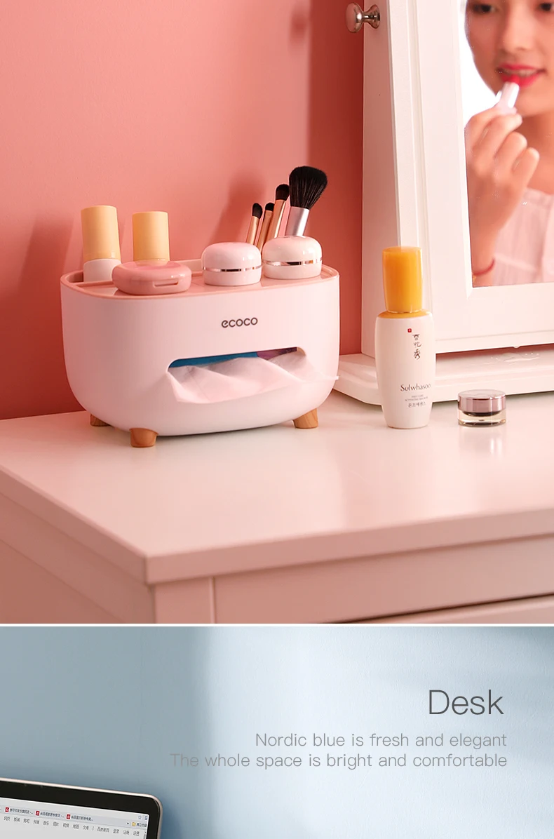 PROD 1005002024648361 Home Tissue Box Desktop Kitchen Napkin Holder
Storage Container Living Room Remote Control For Home Office Tissue
Holder