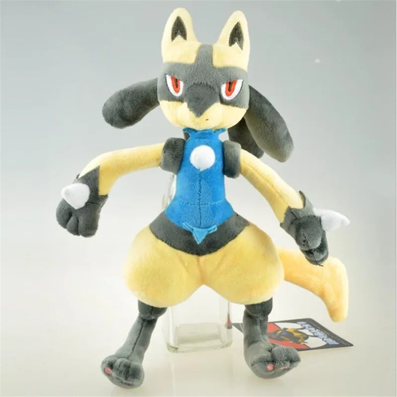 Pokemon Lucario Plush Doll Toy 300mm Game Poke Monster Anime Soft Stuffed Toys Gift | Игрушки и хобби
