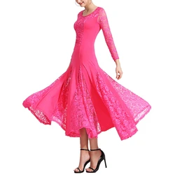 Elegant Oblique Tassel Sequin Decoration Latin Dance Dresses Samba Rumba Performance Racing Suit Adult Costume Fringed Skirts