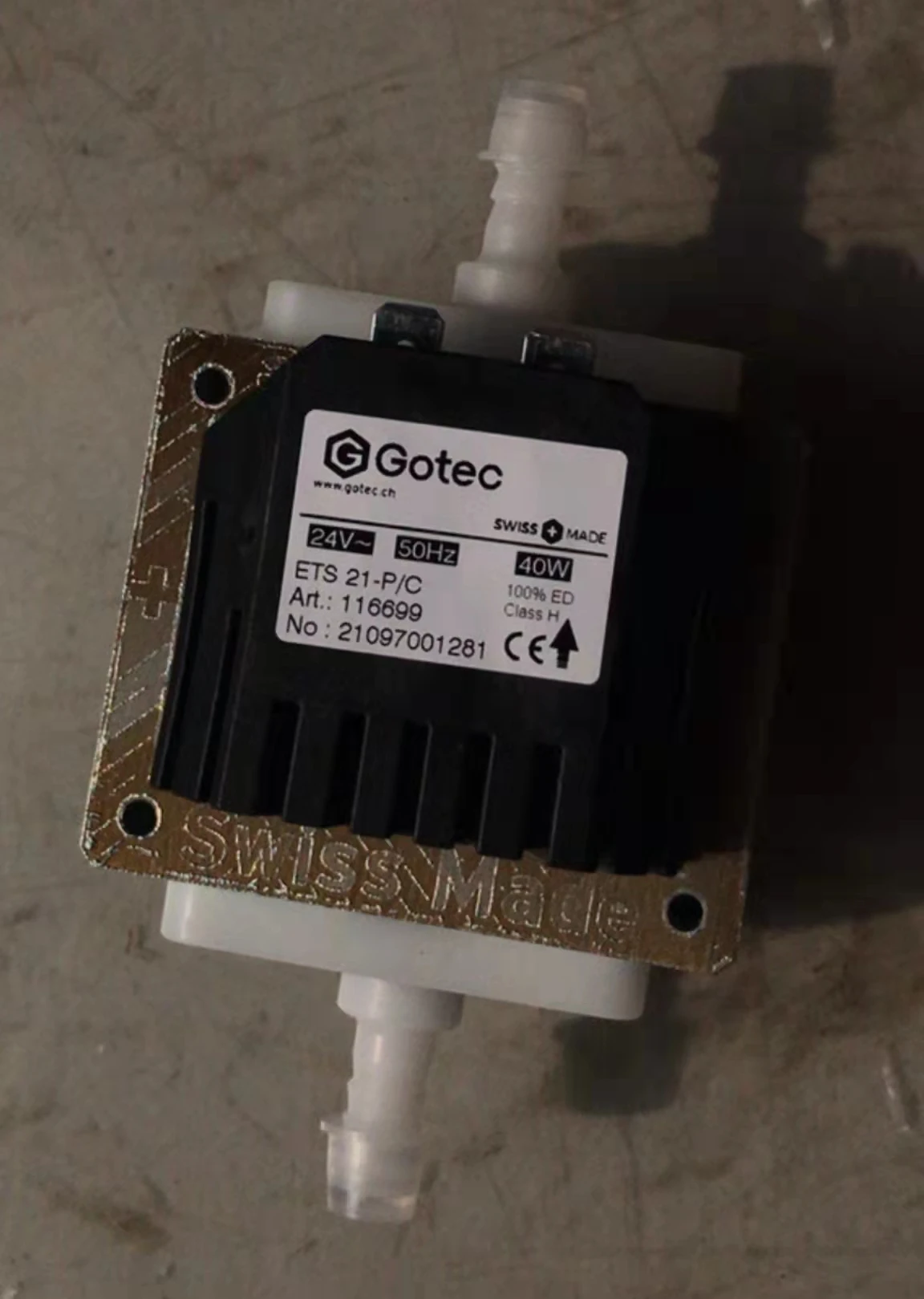 

ETS 21-P/C, pump GOTEC （new，original）