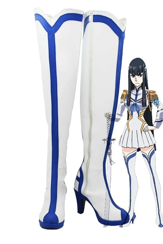 Сапоги для косплея KILL la Satsuki Kiryuin сделанные на заказ | Тематическая одежда и