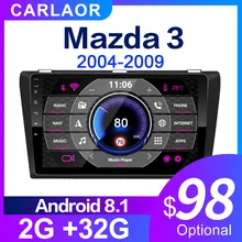 2G+ 32G Android 8,1 автомобильный радиоприемник для Mazda 3 2004-2013 maxx axel Wifi авто стерео Автомобильная dvd-навигационная система стерео Мультимедийный Плеер