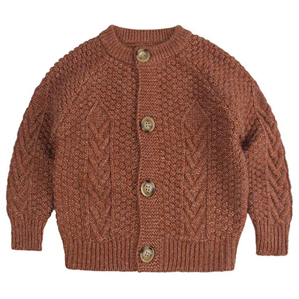 Детский Однотонный свитер для маленьких девочек; вязаная одежда «кроше»; пальто; кардиган; одежда; свитер для малышей; осенне-зимняя одежда