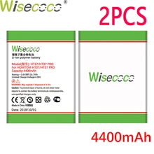 WISECOCO 2 шт. 4400 мАч батарея для HOMTOM HT37 HT 37 Pro Телефон новейшее производство высокое качество батарея+ номер отслеживания