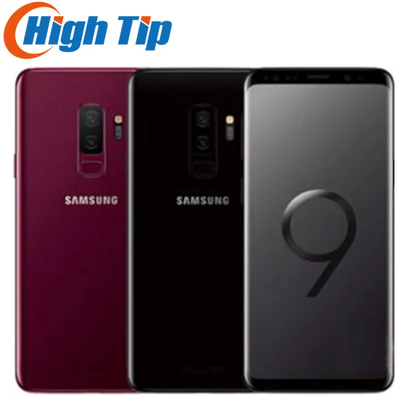 Samsung Galaxy S9 más S9 + G965U G965F Original desbloqueado LTE teléfono móvil Octa Core 6,2 Dual 12MP 6GB RAM 64GB ROM Smartphone